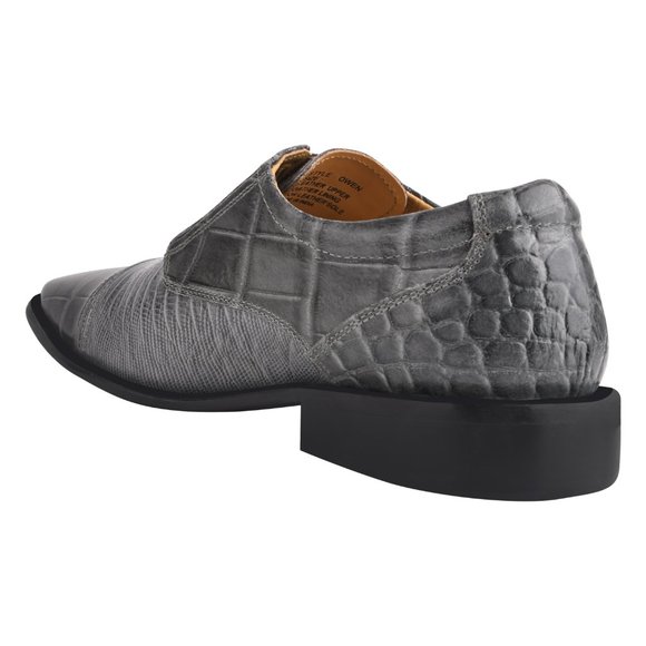 Owen Man Made Oxford Style Dress Shoes - Picture 3 of 7